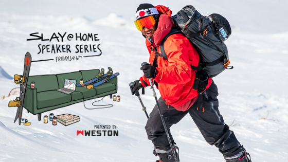 Backcountry Splitboarding/Skiing in Japan TEASER #SlayAtHome Speaker Series