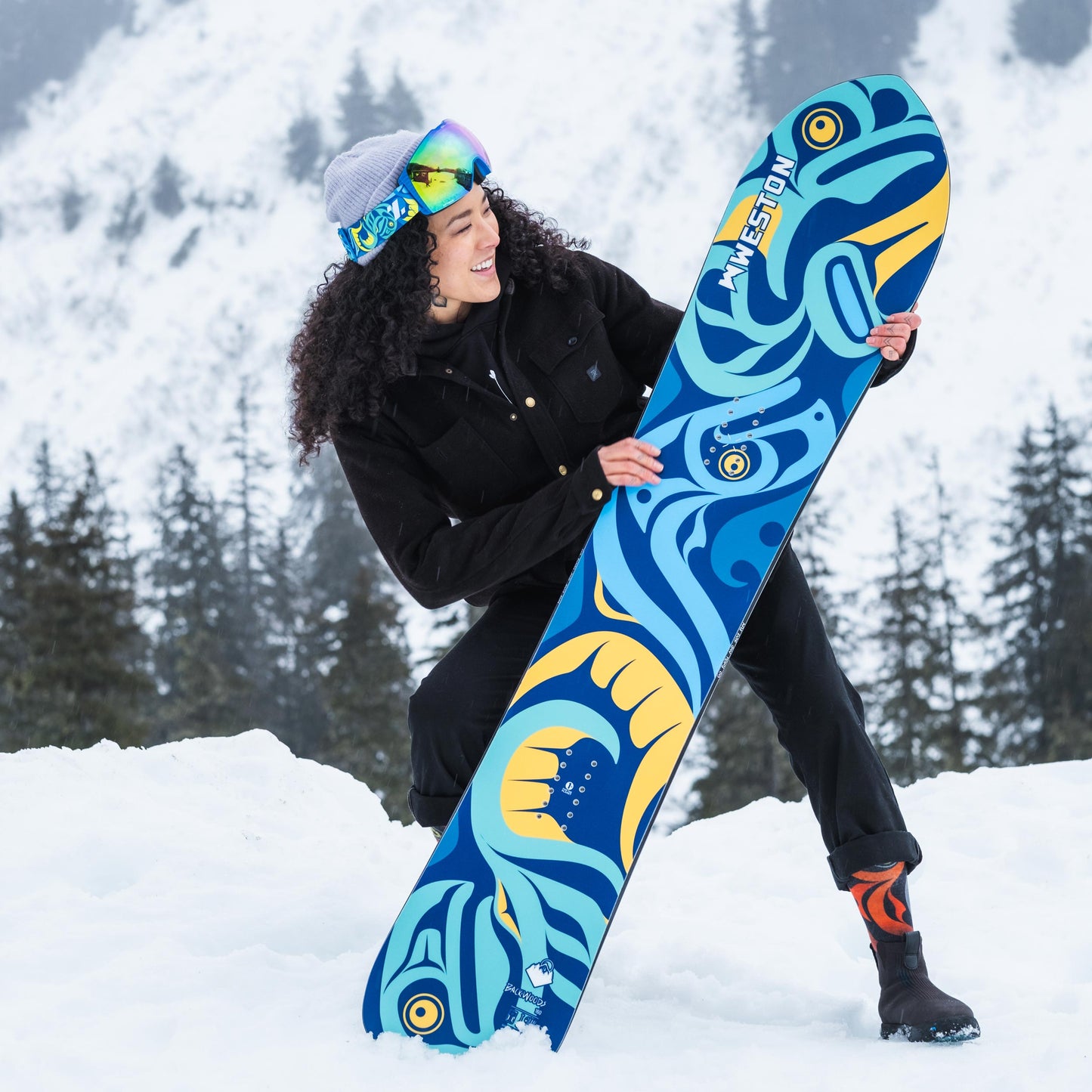Backwoods Snowboard x Haa Aaní Alliance