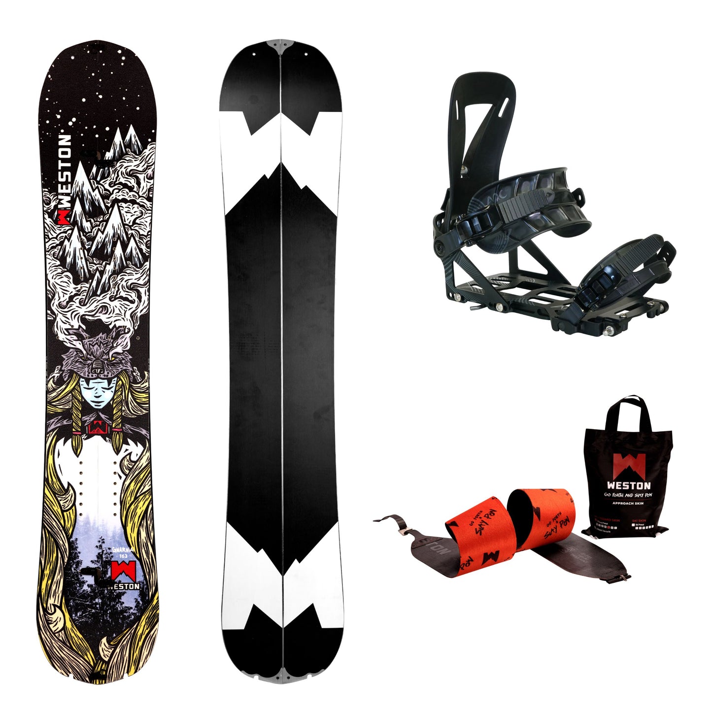 Gnarnia Splitboard Bundle