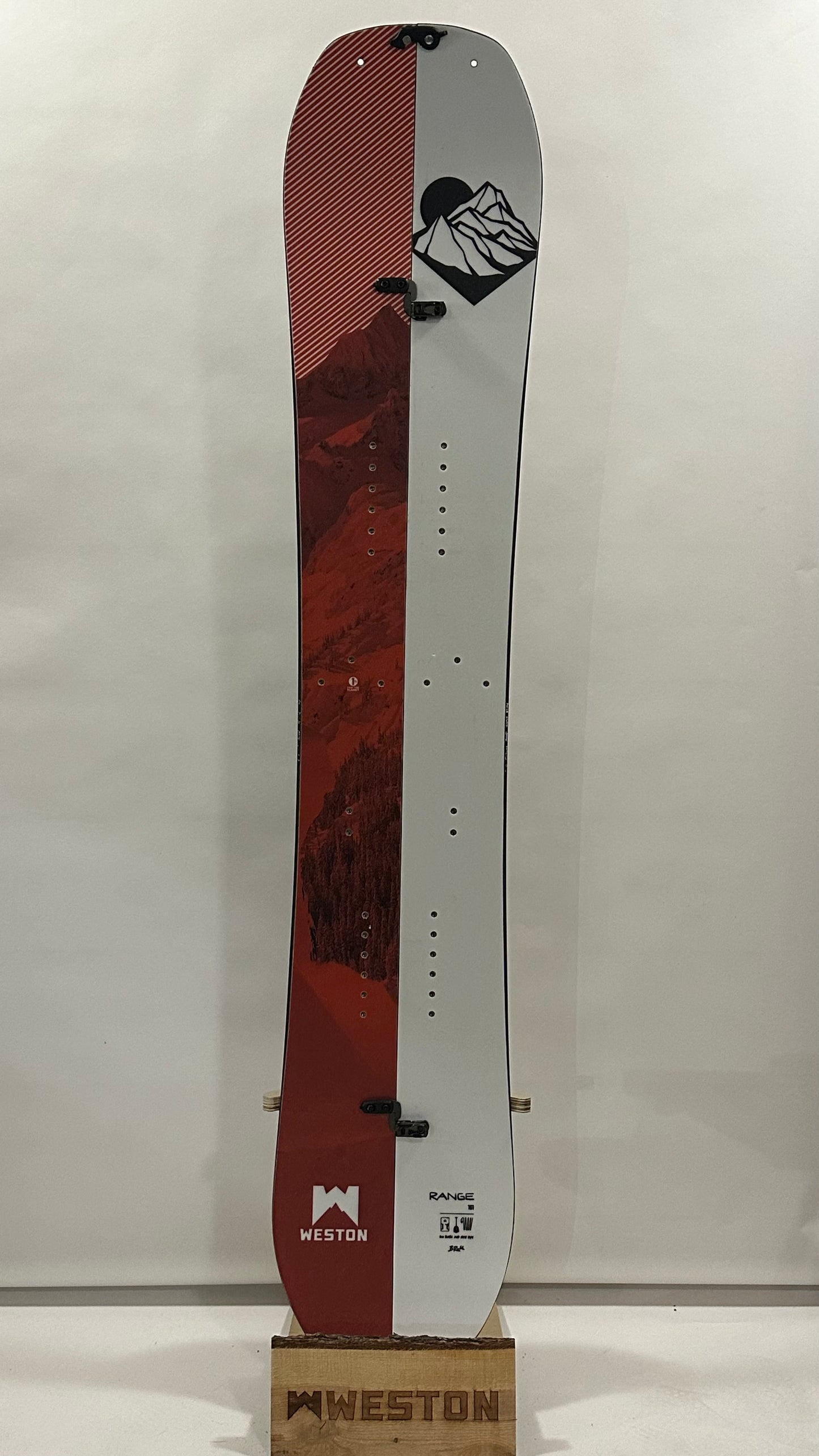 #333 - Range Splitboard with Skins 161 - Unreleased - Excellent Condition