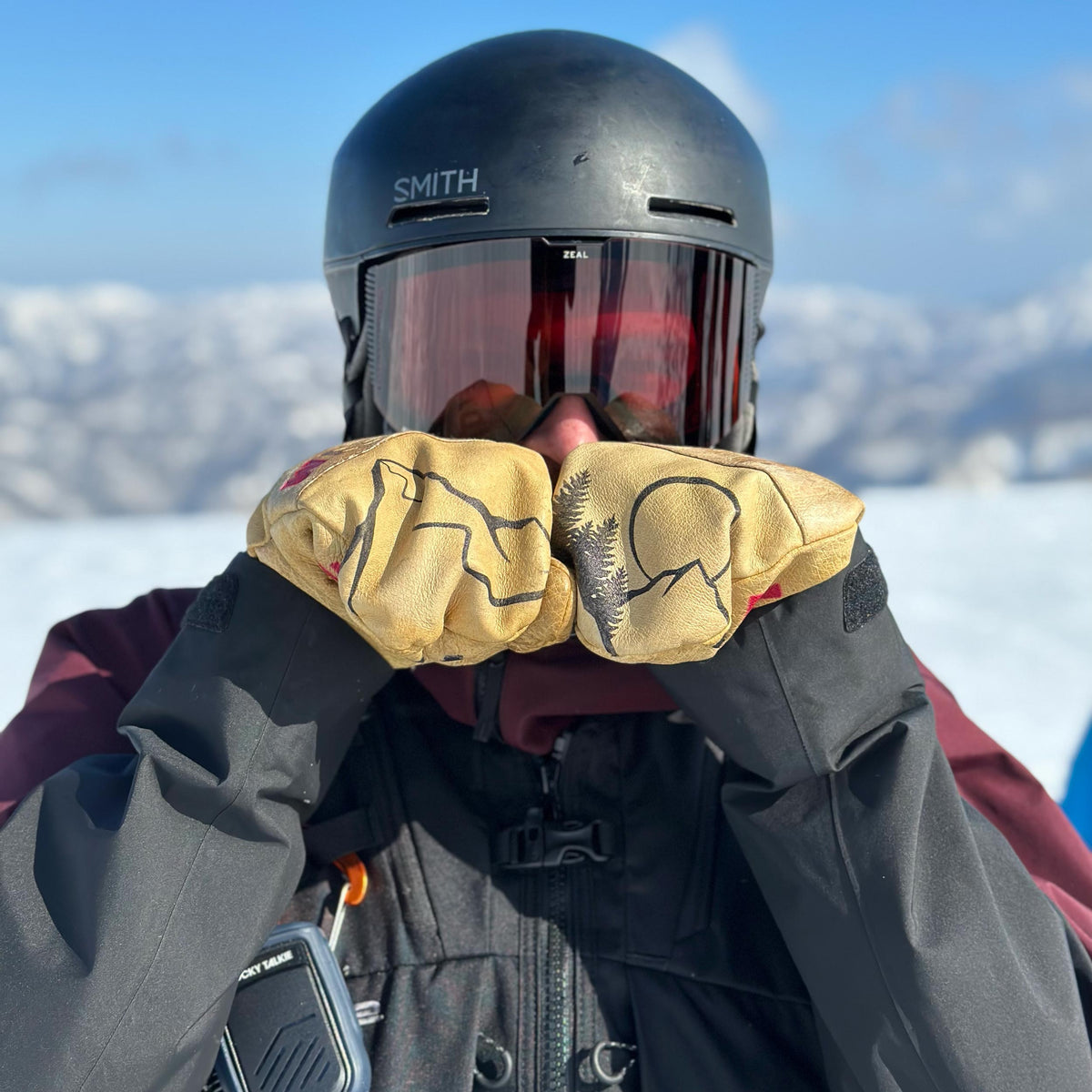 Hero Hands Full Leather Mitt