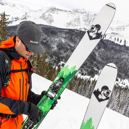 Grizzly Skis With Alpine Bindings (Resort Use) Demo