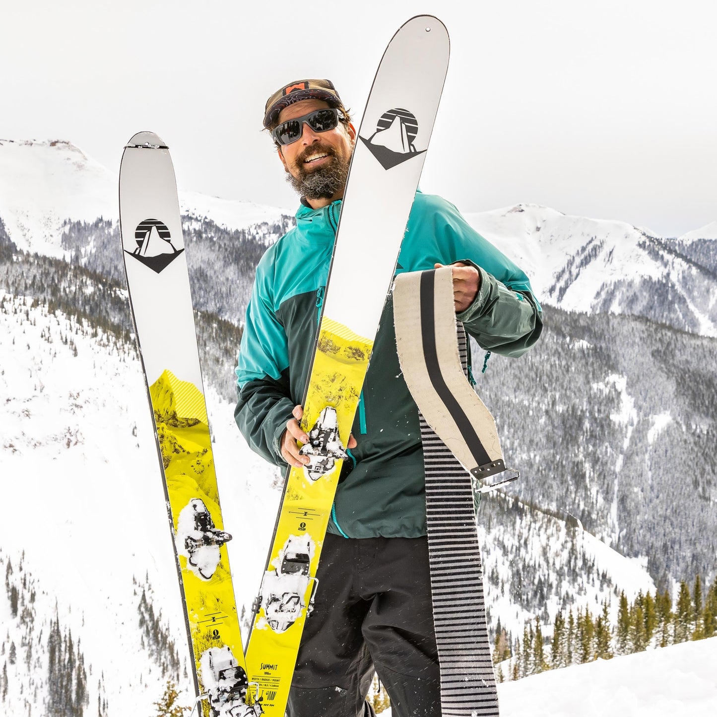 Summit Skis with Touring Bindings (Skins Included)  Demo