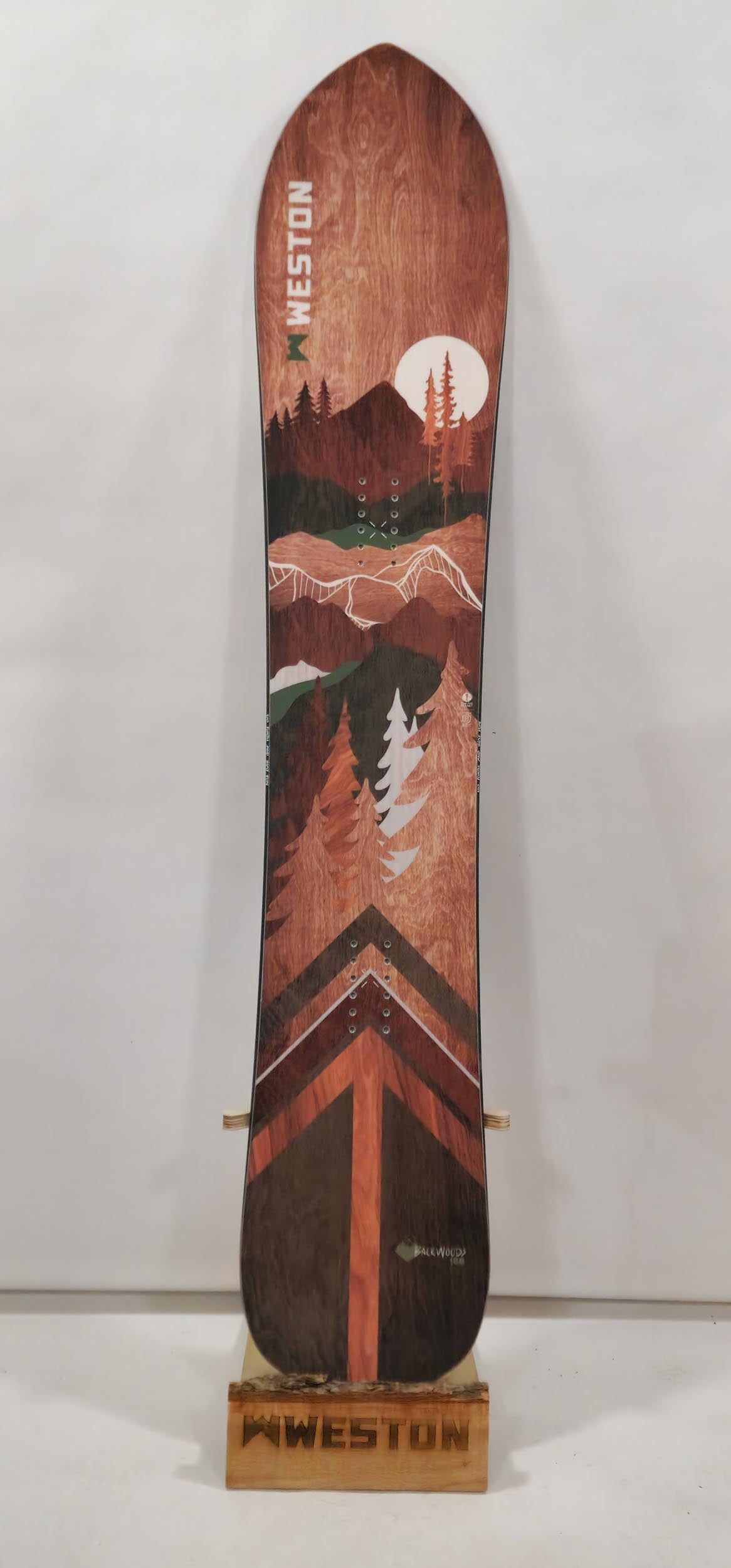#269 25/26 Backwoods Snowboard Demo 160 Like New