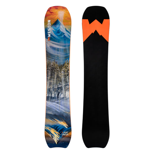 Lightchaser snowboard, 156, topsheet