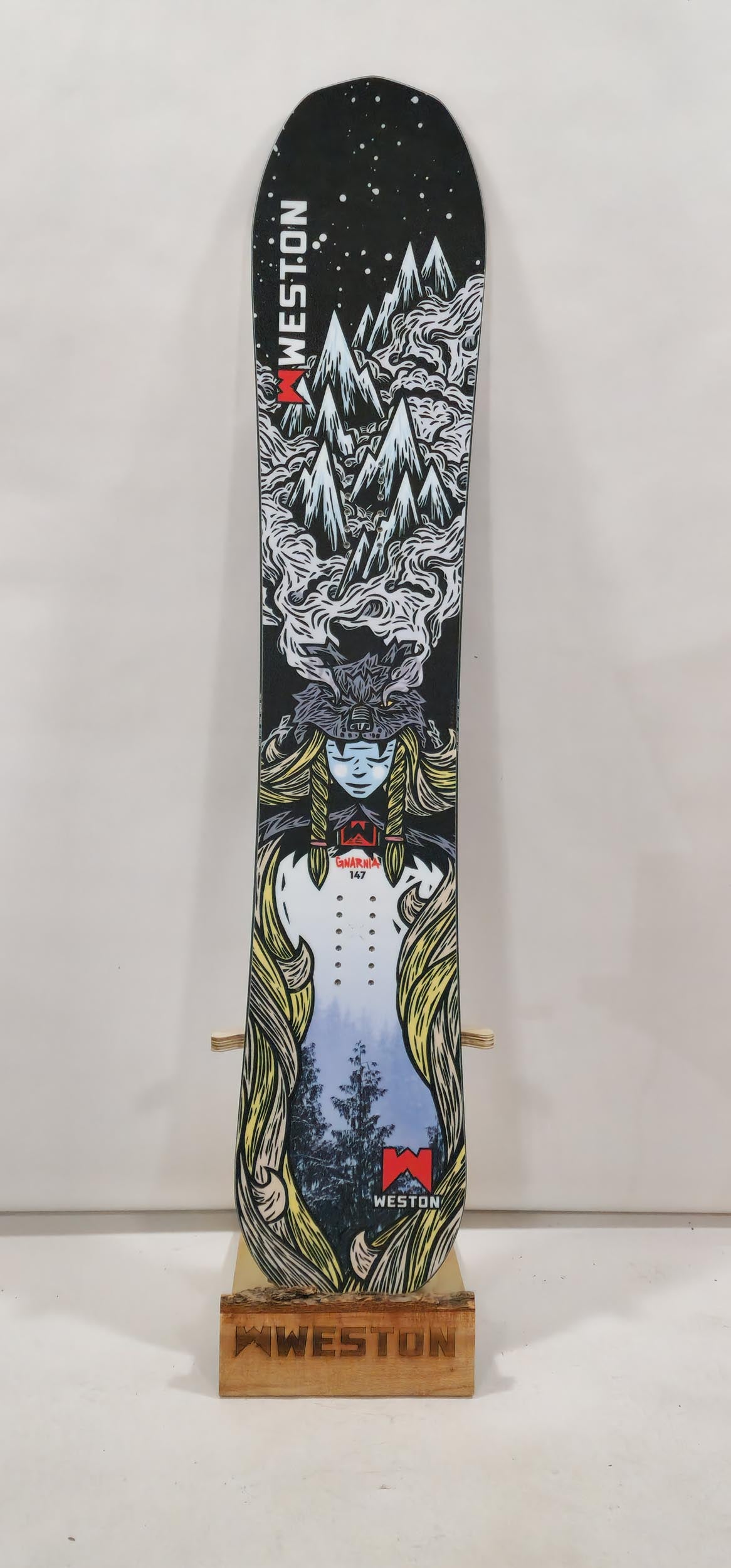 #279 Grnarnia Snowboard Demo 147 Great Condition