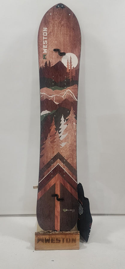 #291 25/26 Backwoods Splitboard 157 w/Skin #3 Demo Good Condition
