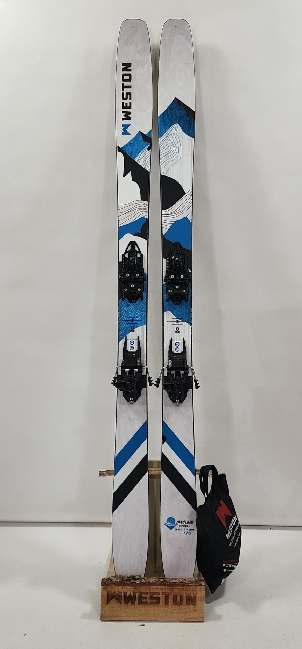 #305 25/26 Skyline Carbon 176 w/Dyna Fit Rotation w/skin #2