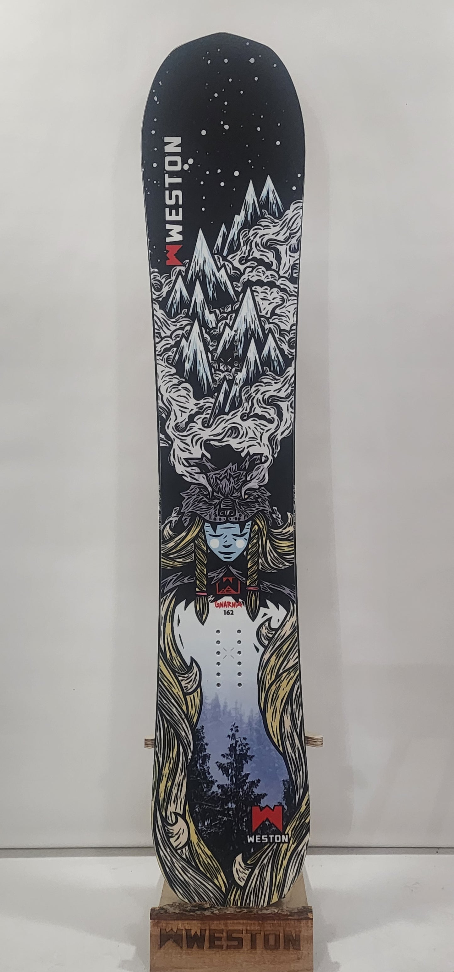 #401 Gnarnia Snowboard Demo 162 Great Condition