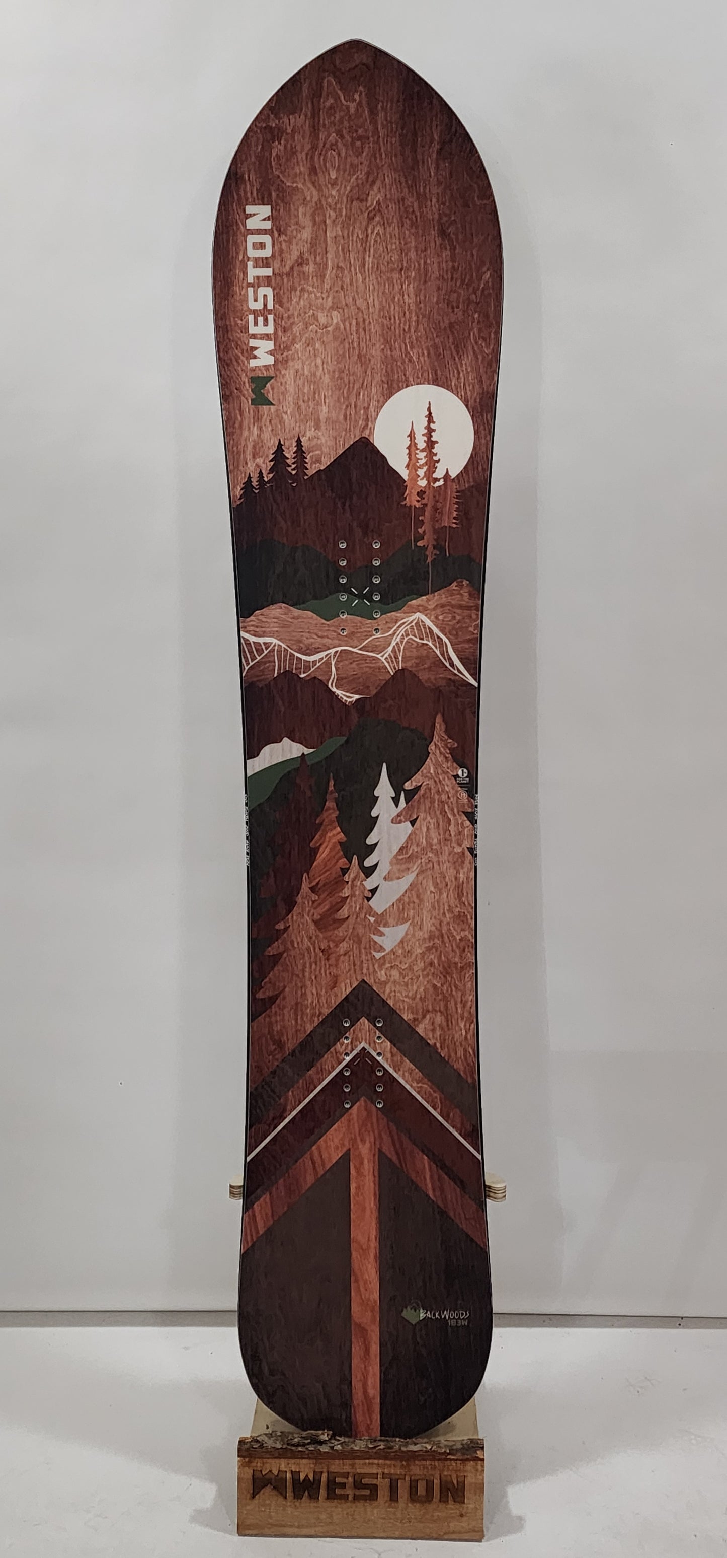 #402 25/26 Backwoods Snowboard Demo 163w Excellent