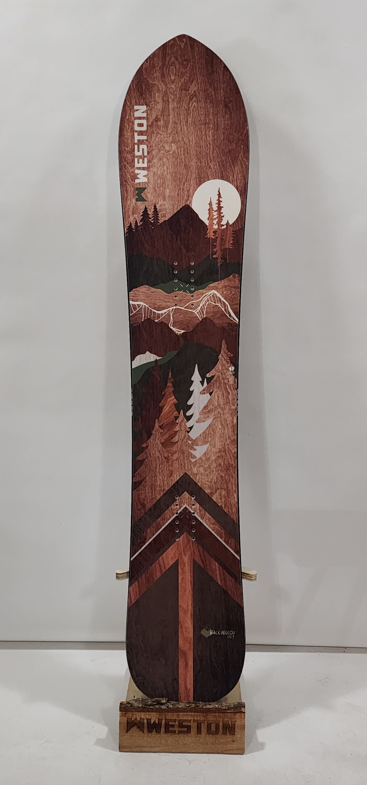 #403 25/26 Backwoods Snowboard Demo 157 Excellent