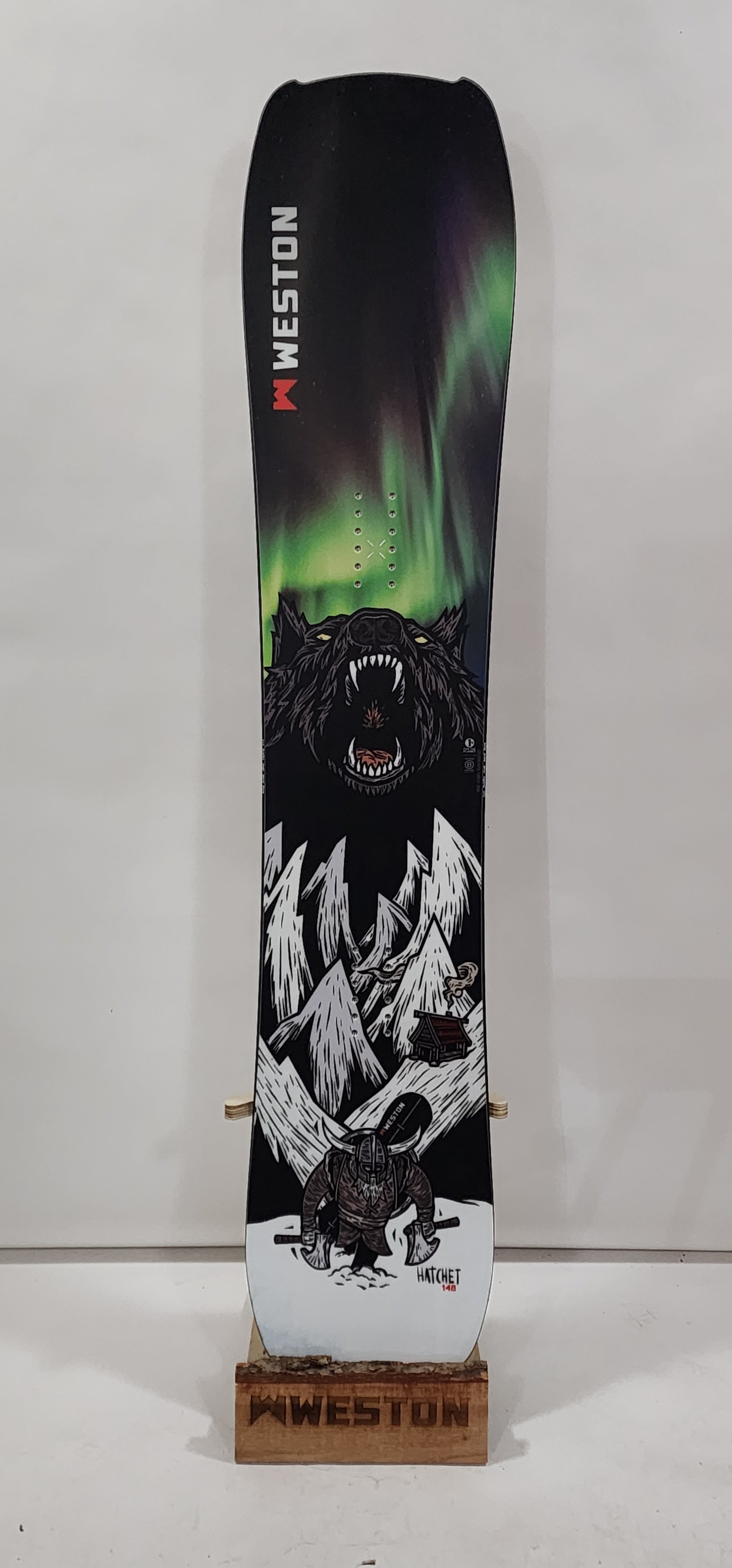 405 24/25 John Fellows Hatchet Snowboard Demo 148 Great Condition