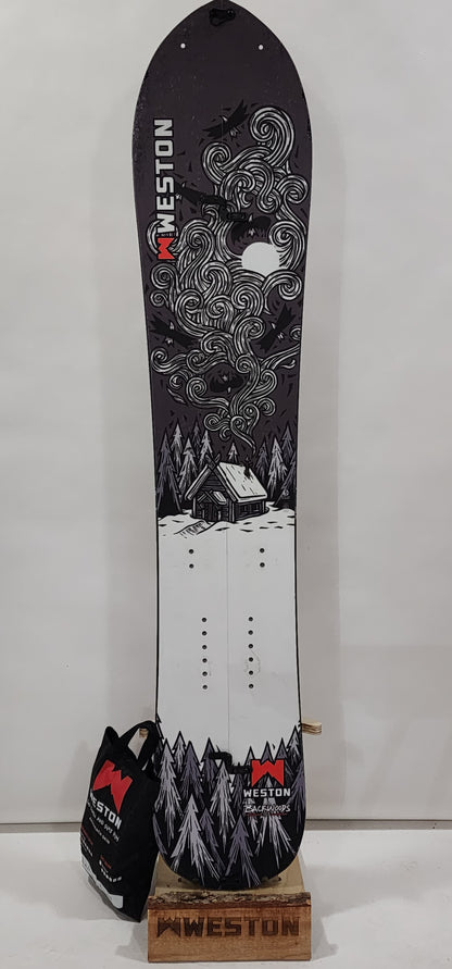 #410 26/27 Backwoods Carbon Splitboard 157 w/skin #3 Demo Good Condition