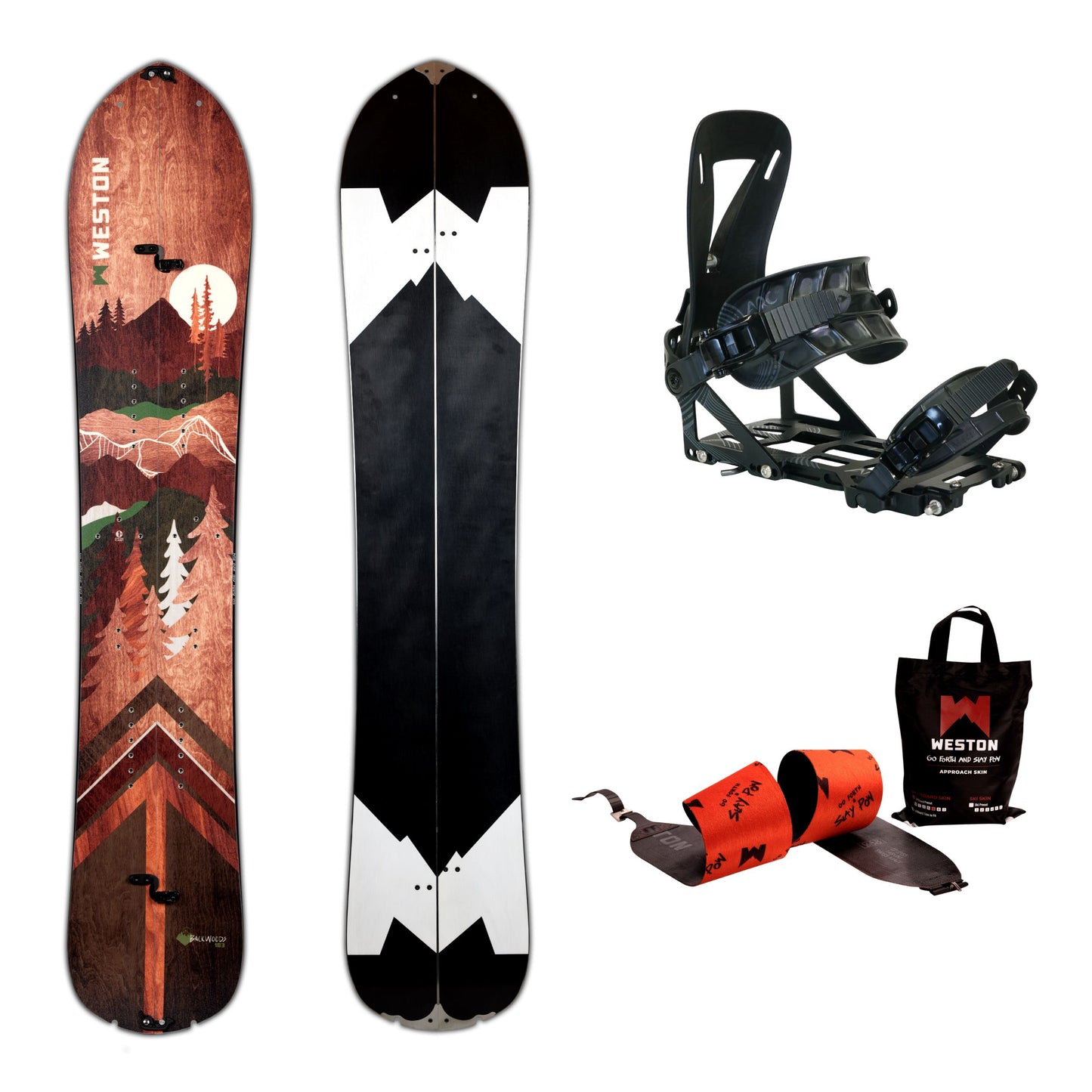 Backwoods Splitboard Bundle