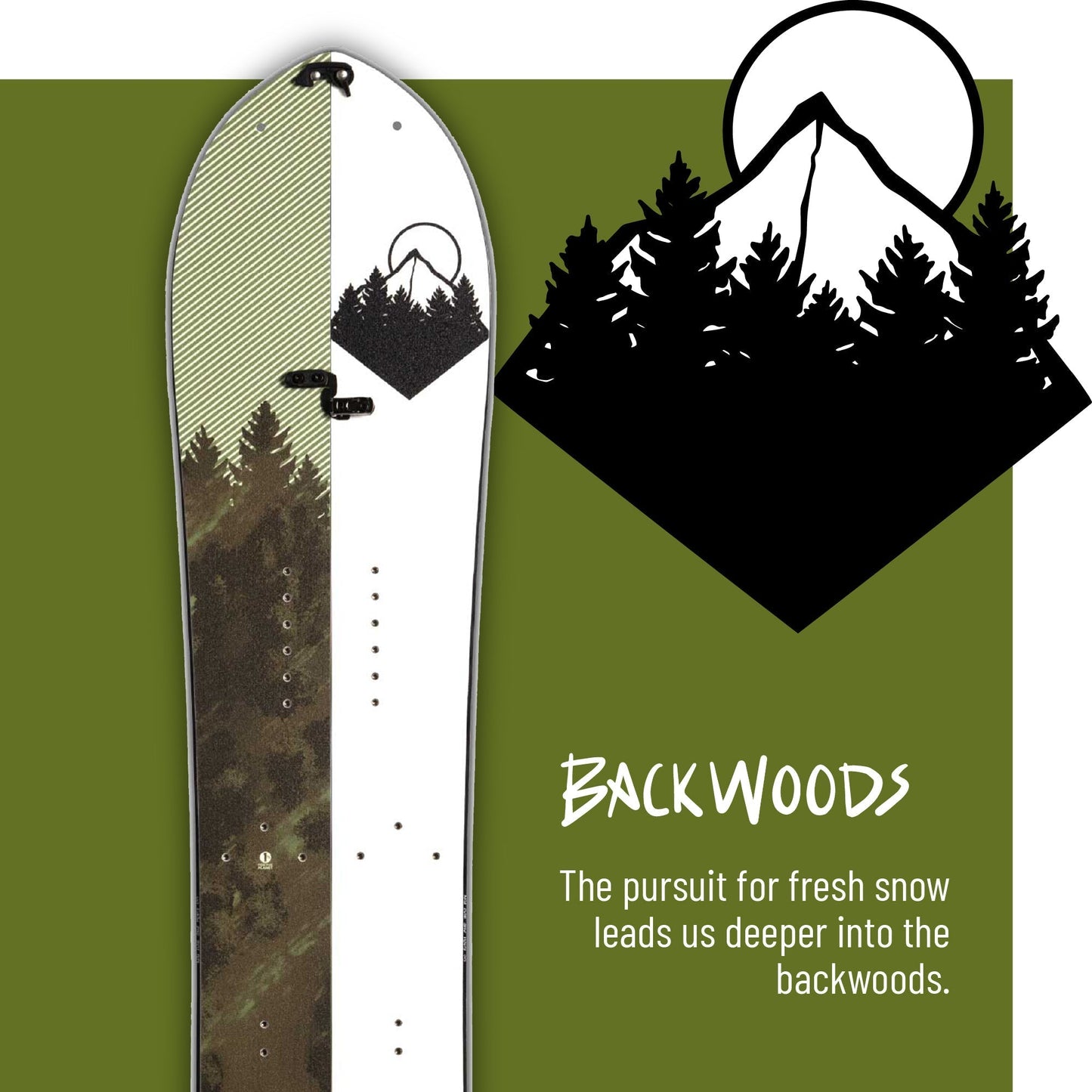 Backwoods Splitboard (Skins Included) Demo