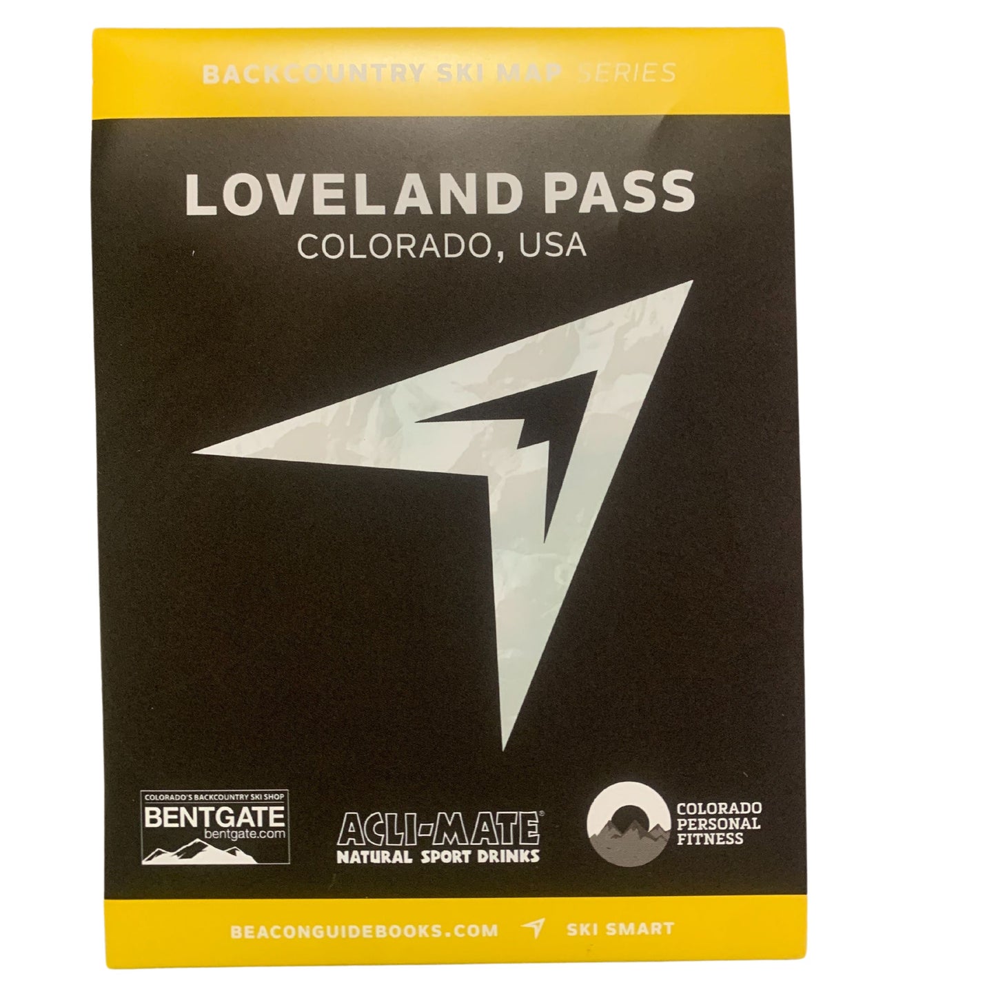 Beacon Guidebooks: Loveland Pass Map