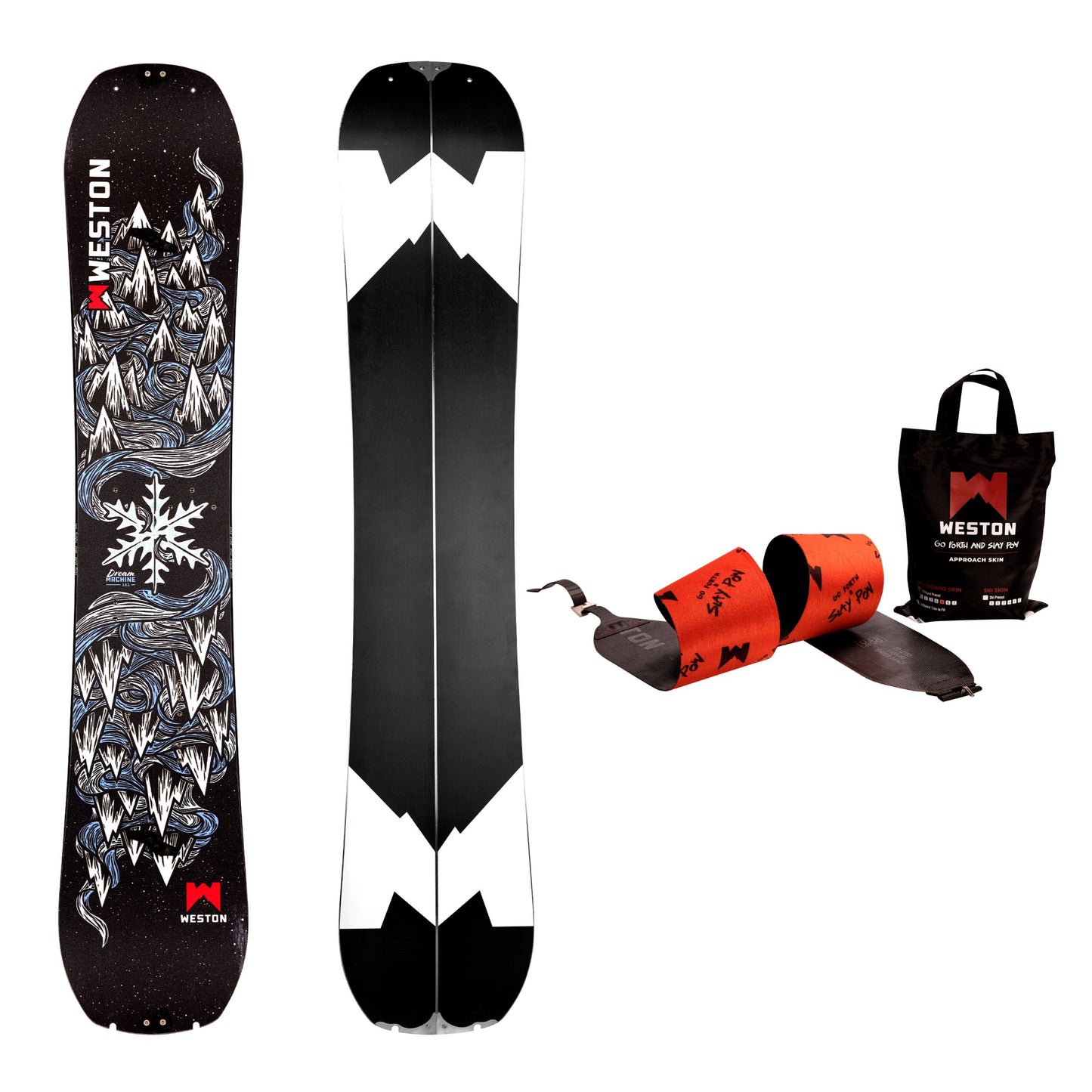 Dream Machine Splitboard Bundle