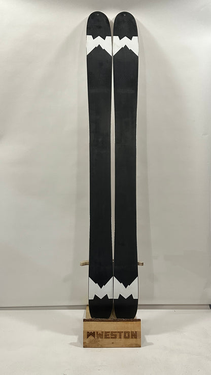 #319 - Grizzly Carbon Skis 176 - Previously Mounted - Good Condition
